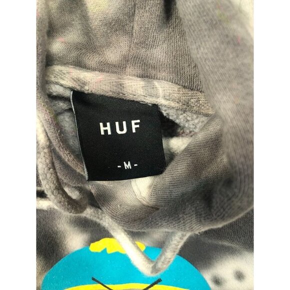 HUF x South Park Hoodie Sweatshirt Tie Dye Cartman Screw You Hippie Adult Medium - Picture 6 of 8
